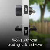 Upgrade Your Door in Minutes: August Wi-Fi Smart Lock (Matte Black)